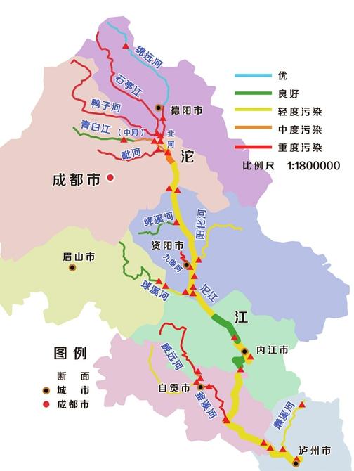沱江进入全域污染状态 四川将砸百亿治水(图1) 沱江进入全域污染状态 四川将砸百亿治水