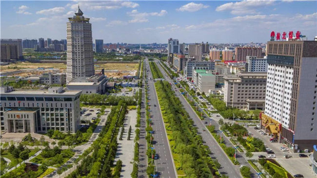 陕西榆林:由“旧城时代”走向“高新时代”(图4) 城市绿化